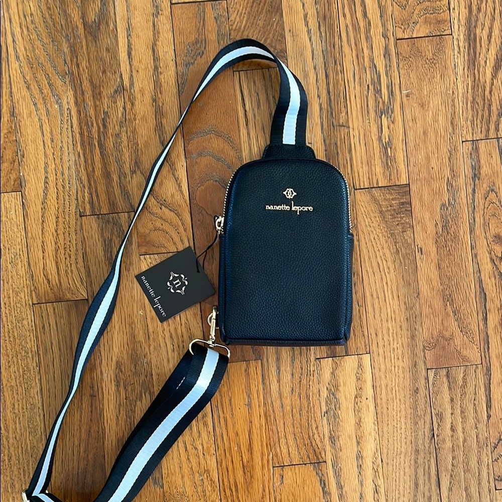Nanette Lepore Black Crossbody Bag